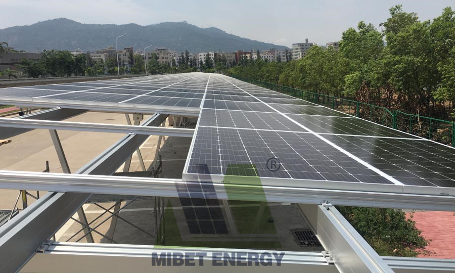 江蘇光伏車棚支架系統(tǒng)項(xiàng)目